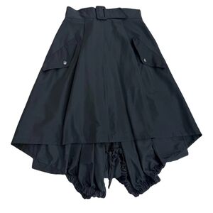Jean Paul Gaultier Runway Black Trench Skirt IT 40 US 2/4